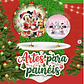 Arquivo Painel Sublimado Natal Mickey e Minnie - MK Criativos - Thumbnail 1