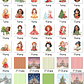 Kit Digital Natal Princesas Disney Aquarela - Fanddy - Thumbnail 2
