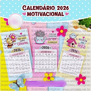 Arquivo Calendário Motivacional - Art Ideia
