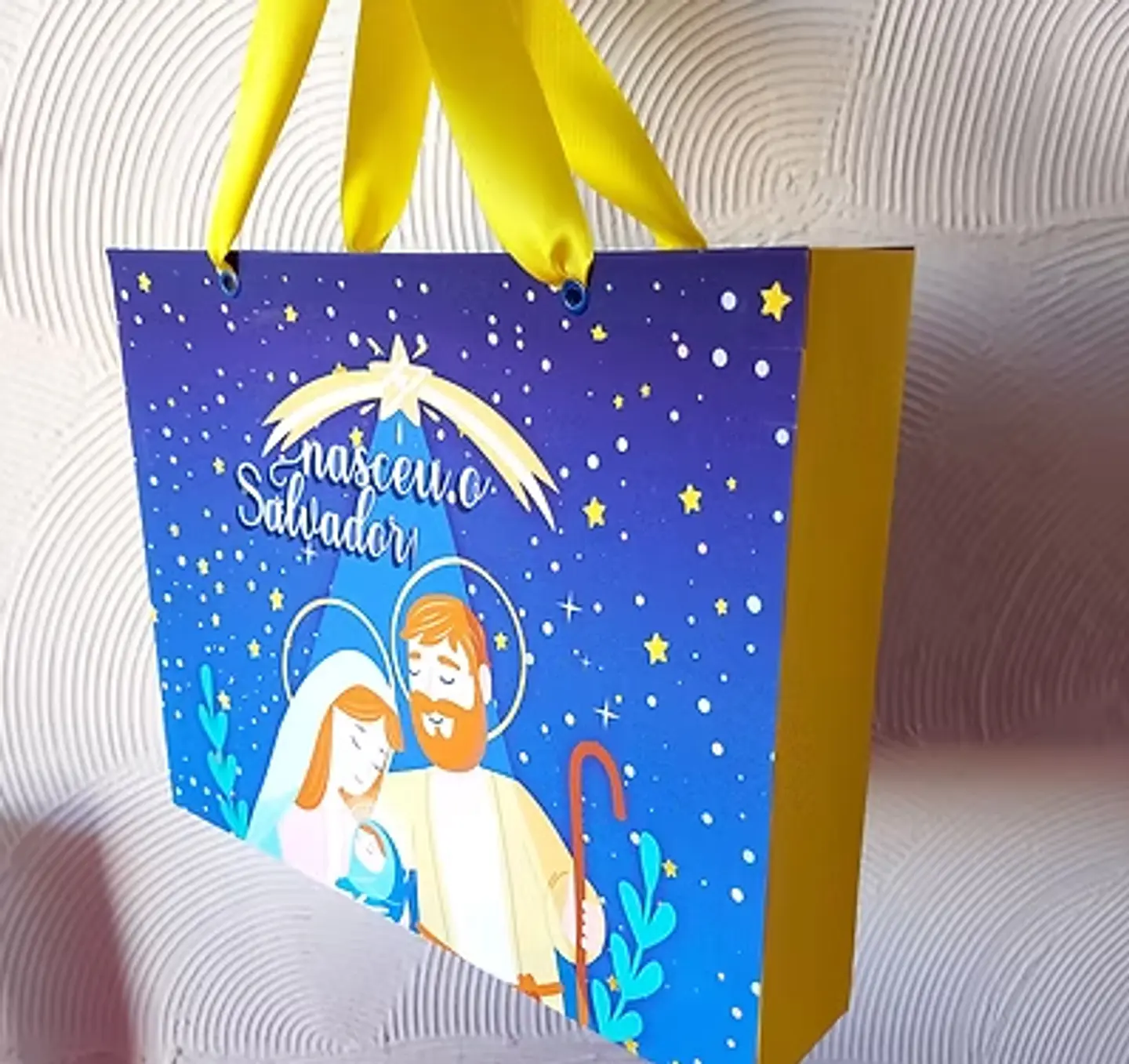 Arquivo Natal Cristão Sacola Nasceu o Salvador - Dhama 1