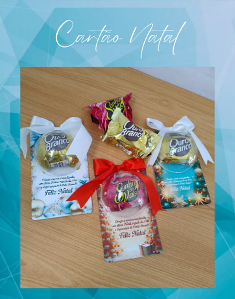 Arquivo Natal Card Bola de Natal - Perfeita Arte