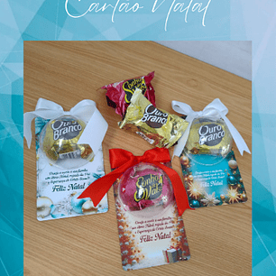 Arquivo Natal Card Bola de Natal - Perfeita Arte