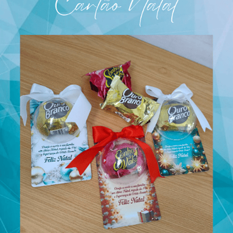 Arquivo Natal Card Bola de Natal - Perfeita Arte 1