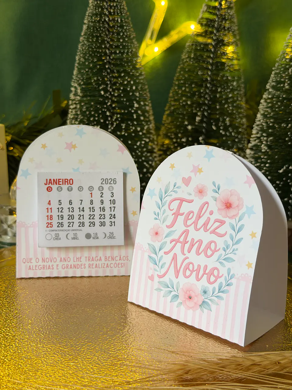 Arquivo Card Calendário Ano Novo 2026 - Ilustracin 2