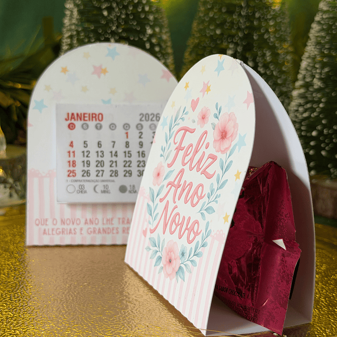 Arquivo Card Calendário Ano Novo 2026 - Ilustracin 6
