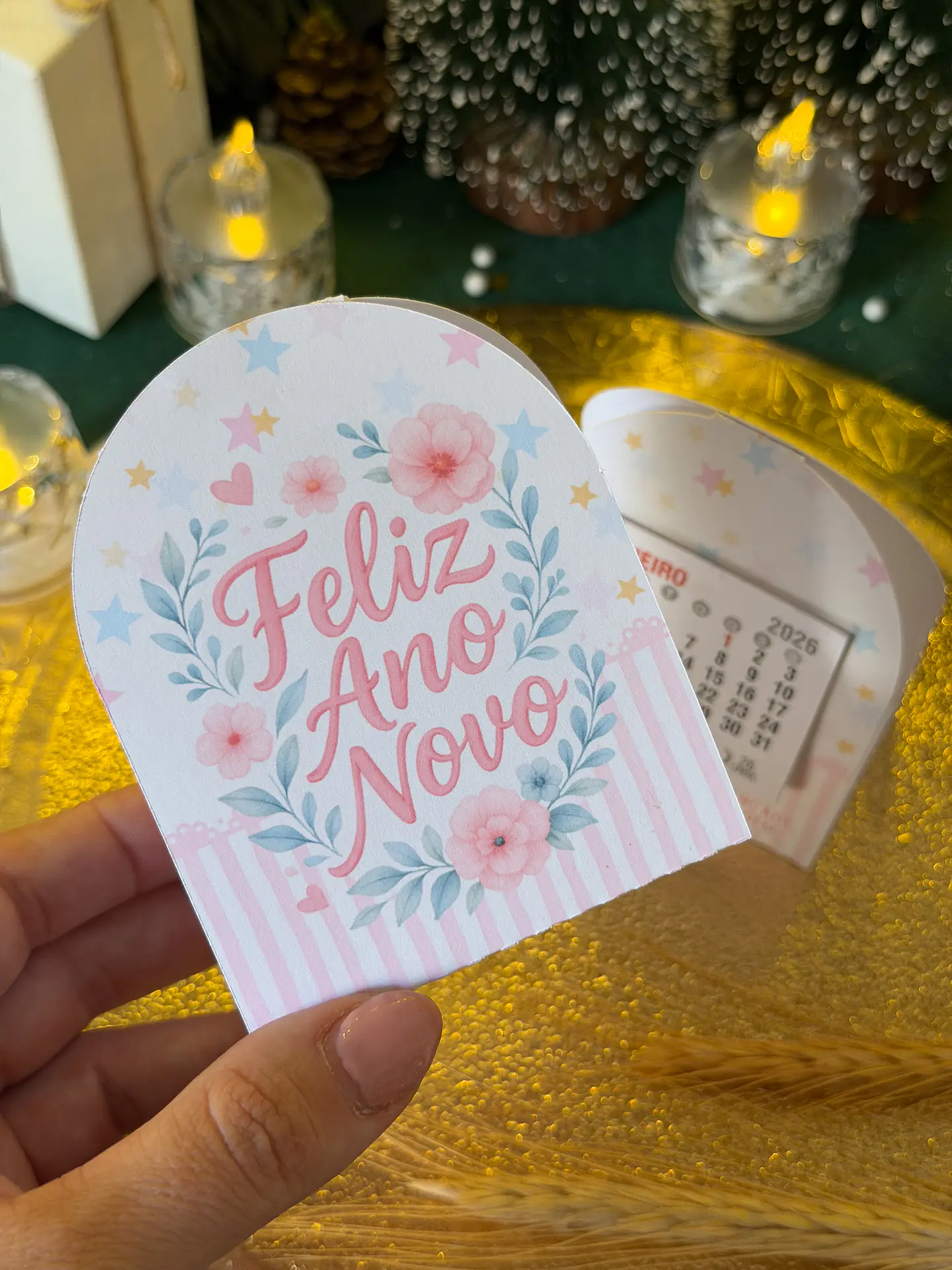 Arquivo Card Calendário Ano Novo 2026 - Ilustracin 9