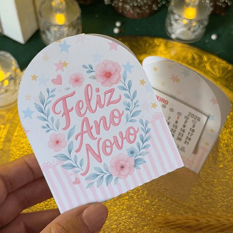 Arquivo Card Calendário Ano Novo 2026 - Ilustracin 9