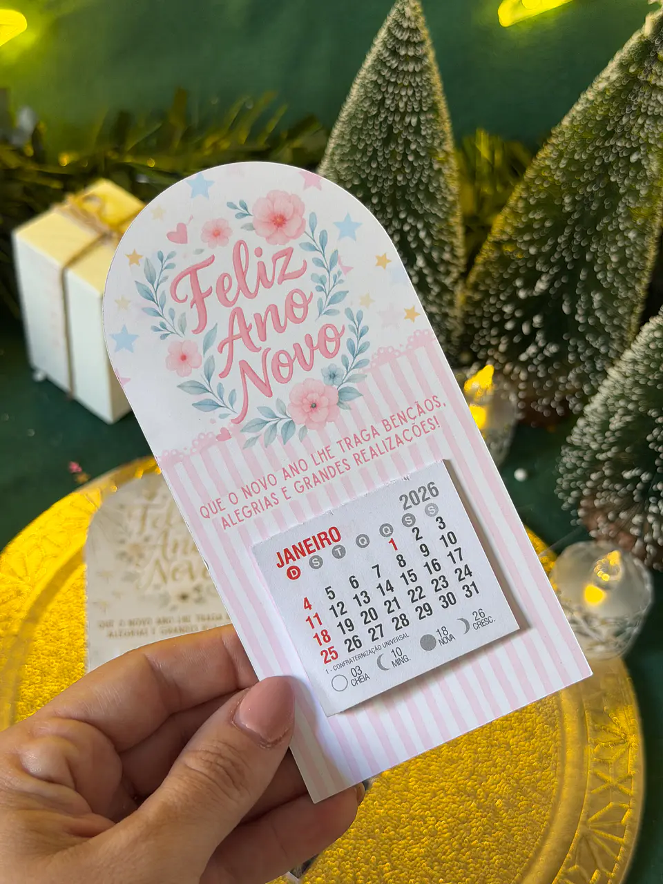 Arquivo Card Calendário Ano Novo 2026 - Ilustracin 11