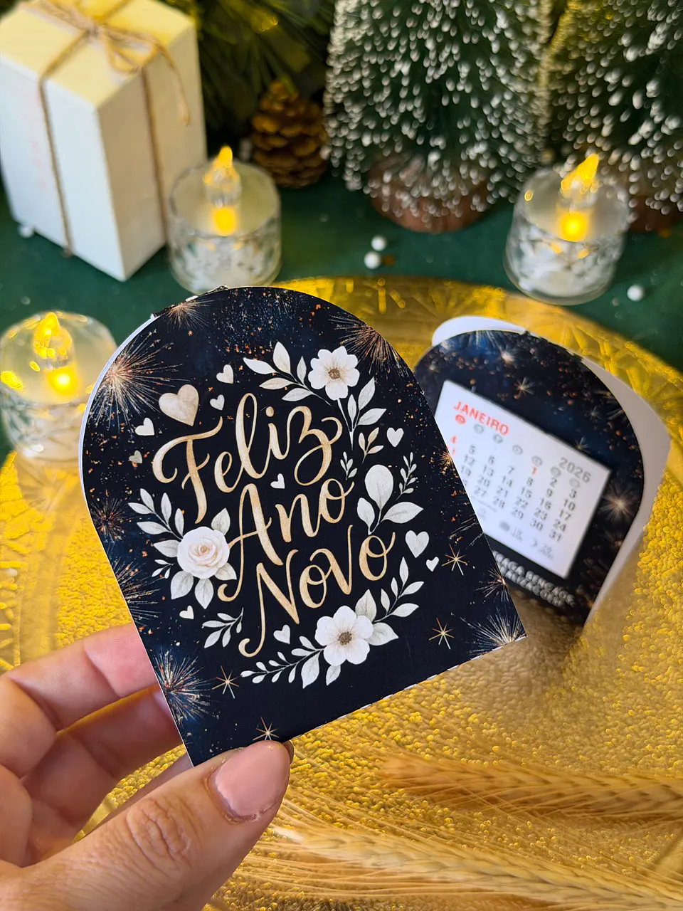 Arquivo Card Calendário Ano Novo 2026 - Ilustracin 12