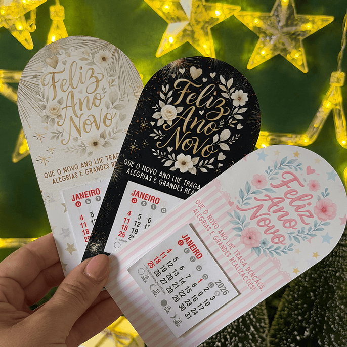 Arquivo Card Calendário Ano Novo 2026 - Ilustracin 15