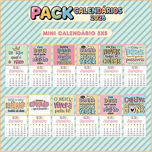 Arquivo Pack Calendário 2026 - Pri Lima