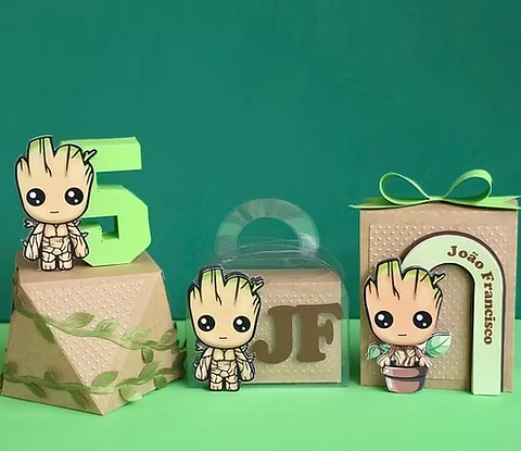 Arquivo de Corte Guardiões da Galáxia Groot - Nathaliua Moura