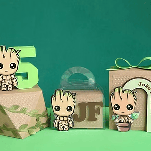 Arquivo de Corte Guardiões da Galáxia Groot - Nathaliua Moura