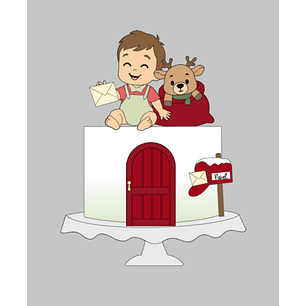 Arquivo Natal Topo de Bolo Carta para Noel BB