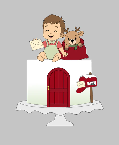 Arquivo Natal Topo de Bolo Carta para Noel BB