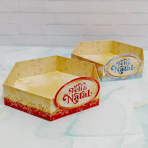 Arquivo Natal Cesta Hexagono - Kif