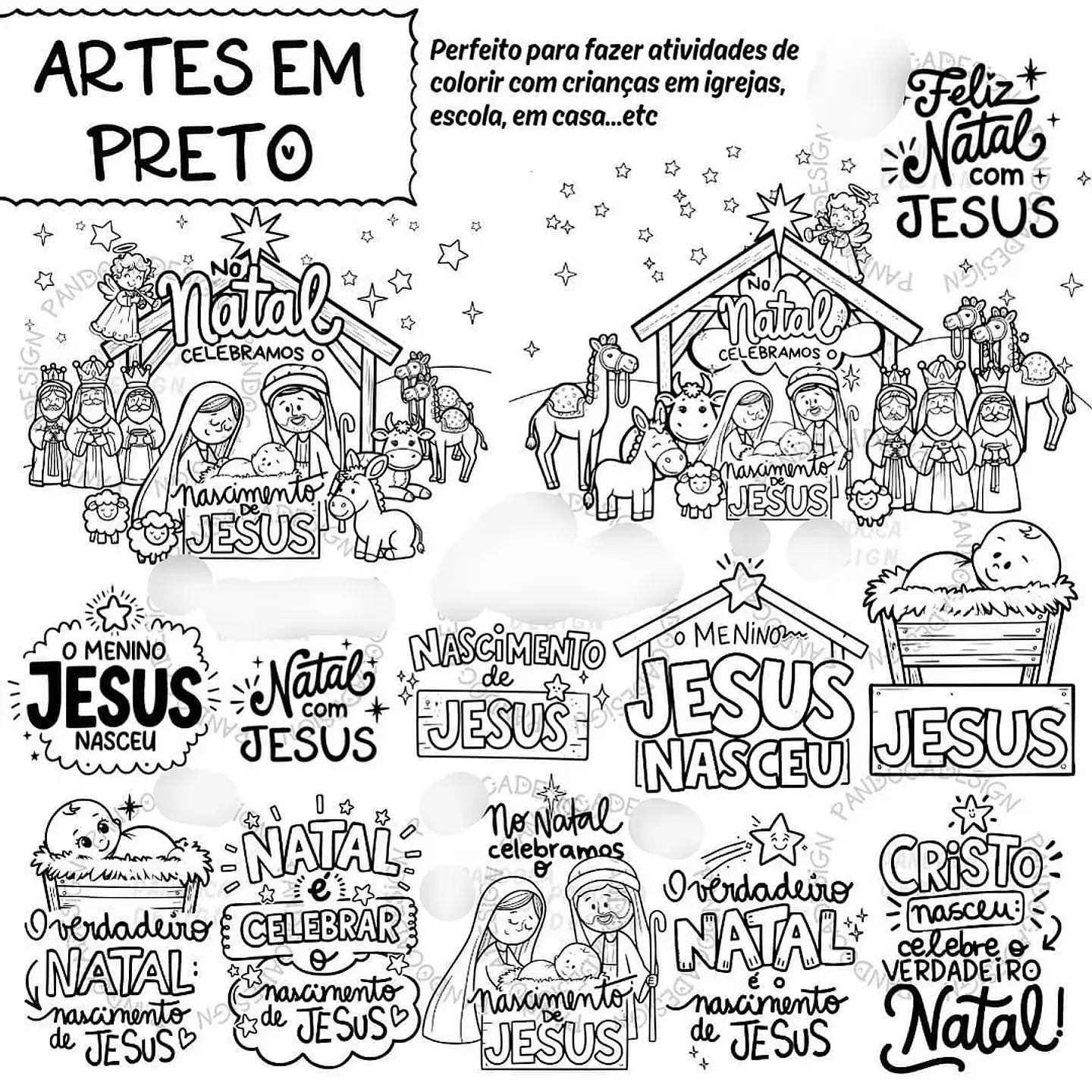 Arquivo Natal Cristão Presépio - Pandoca 5