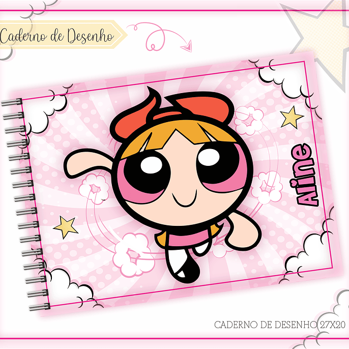 Arquivo Encadernação Kit Escolar Florzinha - LINA CRIATIVA 5