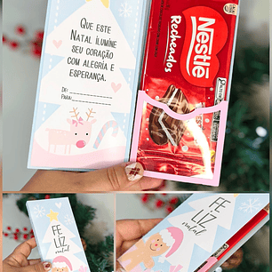 Arquivo Natal Barra de Chocolate Candy