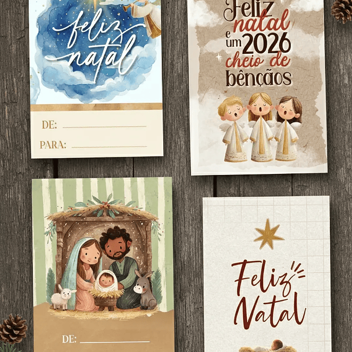 Arquivo Natal Cristão Combo Completo 7