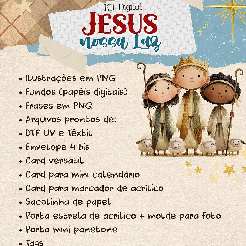 Arquivo Natal Cristão Combo Completo 9