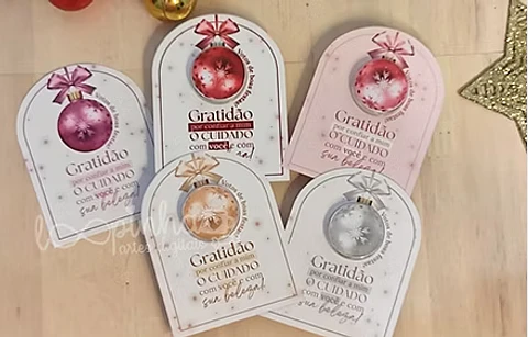 Arquivo Natal Card Potinho de Hidratante