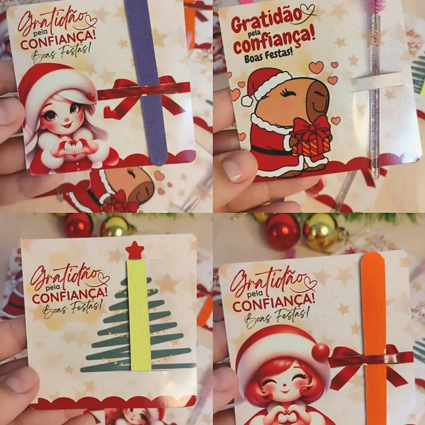 Arquivo Natal Card Escovinha e Lixa 1