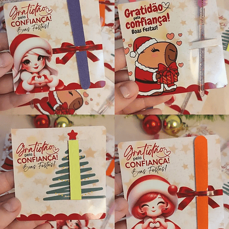 Arquivo Natal Card Escovinha e Lixa 1