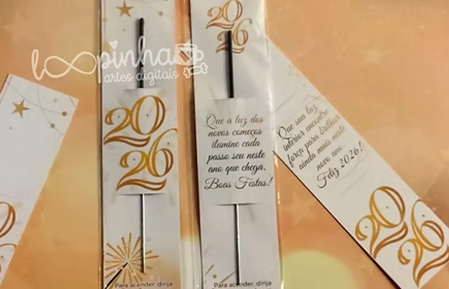 Arquivo Ano Novo Card Vela Chuva de Estrelinhas 1