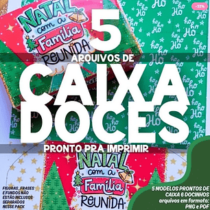 Arquivo Natal Caixa 6 Doces