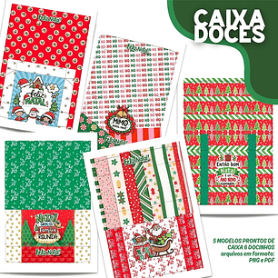 Arquivo Natal Caixa 6 Doces