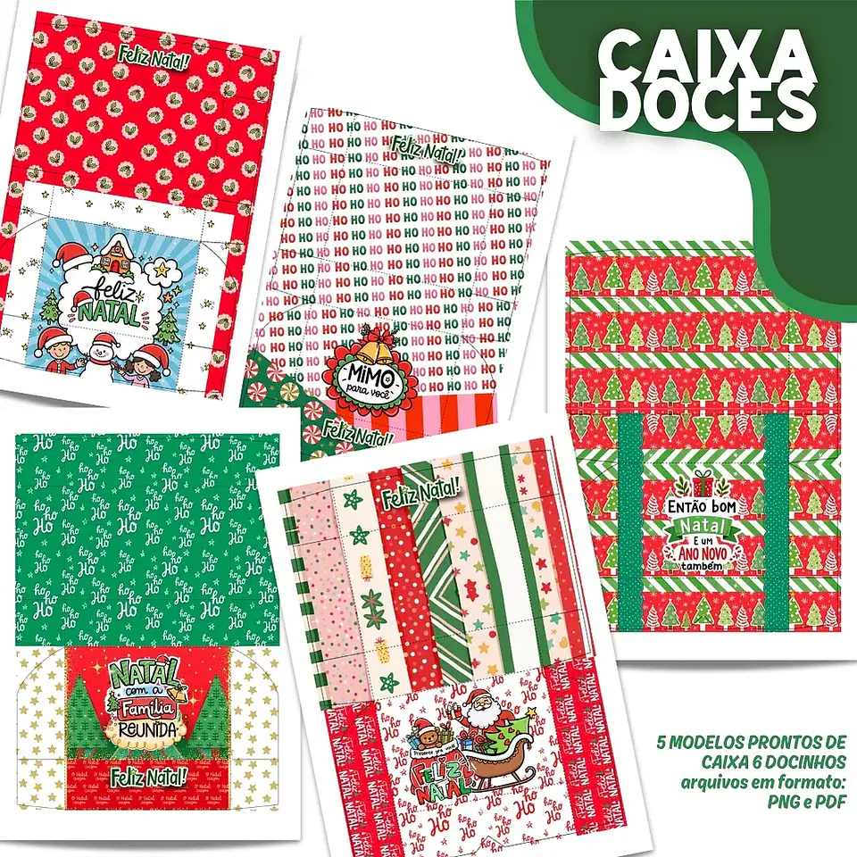 Arquivo Natal Caixa 6 Doces 2