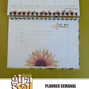 Arquivo Combo Encadernação 02 Alma de Girassol