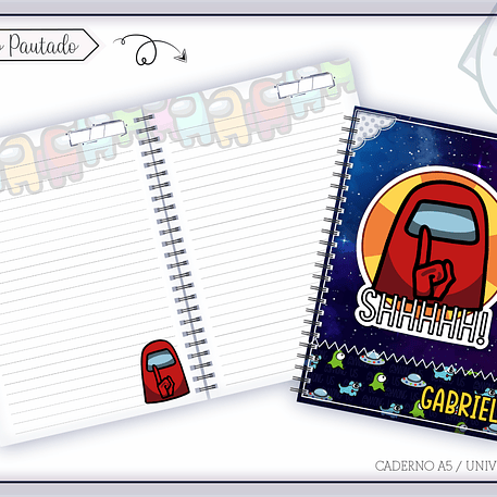 Arquivo Combo Escolar Among us - LINA 5