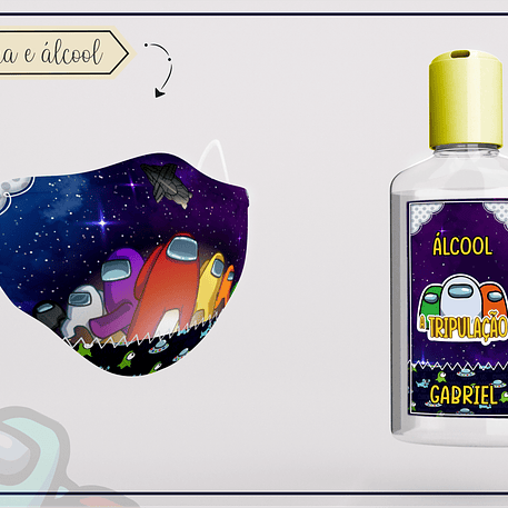 Arquivo Combo Escolar Among us - LINA 12