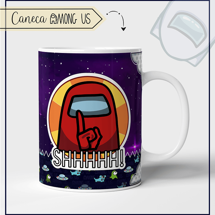 Arquivo Combo Escolar Among us - LINA 16