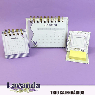 Arquivo Coleção Lavanda Trio Calendário 2026