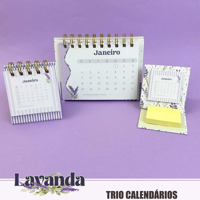 Arquivo Coleção Lavanda Trio Calendário 2026 1