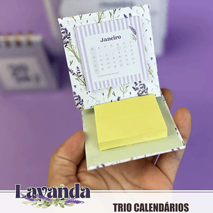 Arquivo Coleção Lavanda Trio Calendário 2026