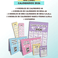 Arquivo Mini Combo Calendários Fofos 2026 - Thumbnail 1