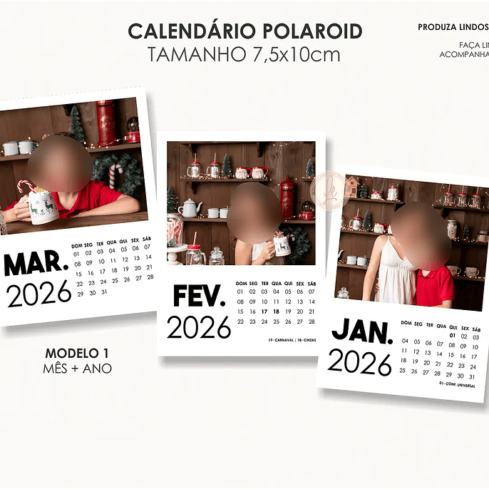 Arquivo Calendário Polaroid 2026 5