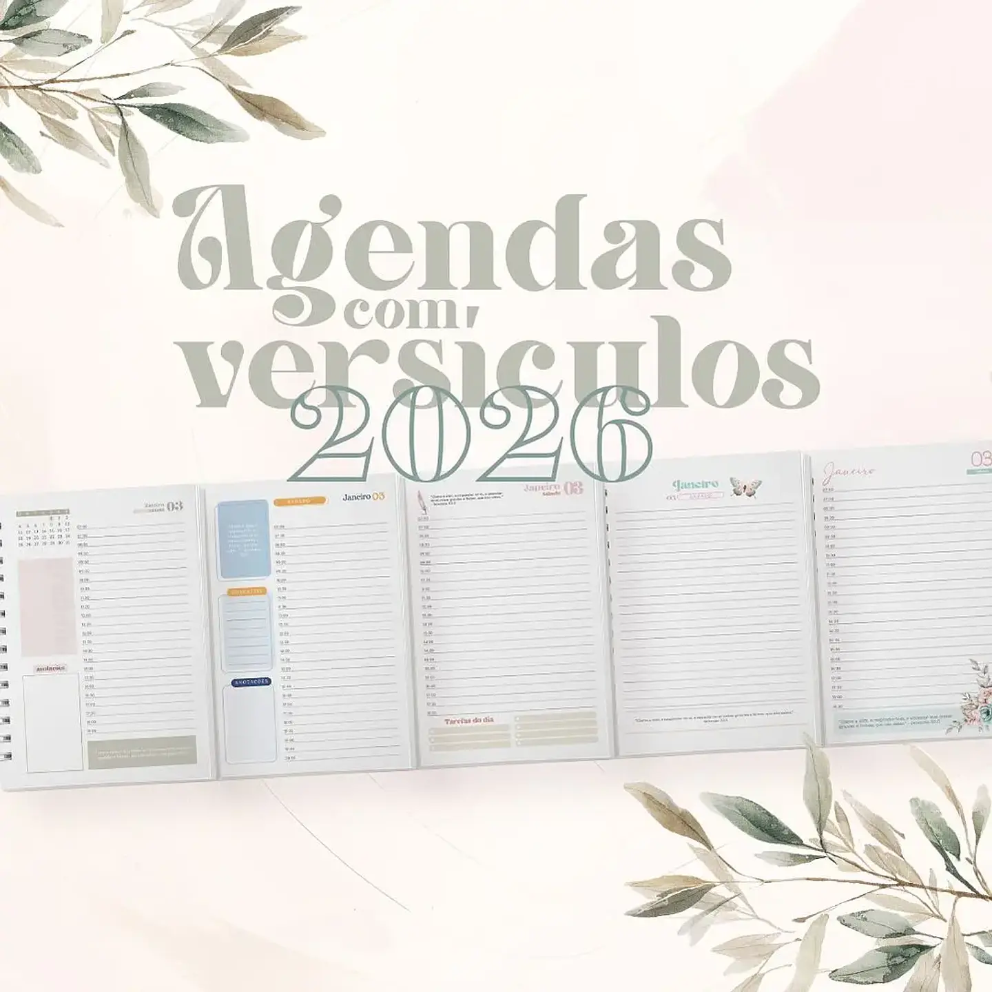 Arquivo Pack Agendas Versículos 2026 - Amarantto 1