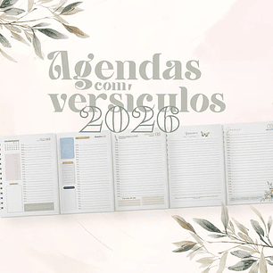 Arquivo Pack Agendas Versículos 2026 - Amarantto
