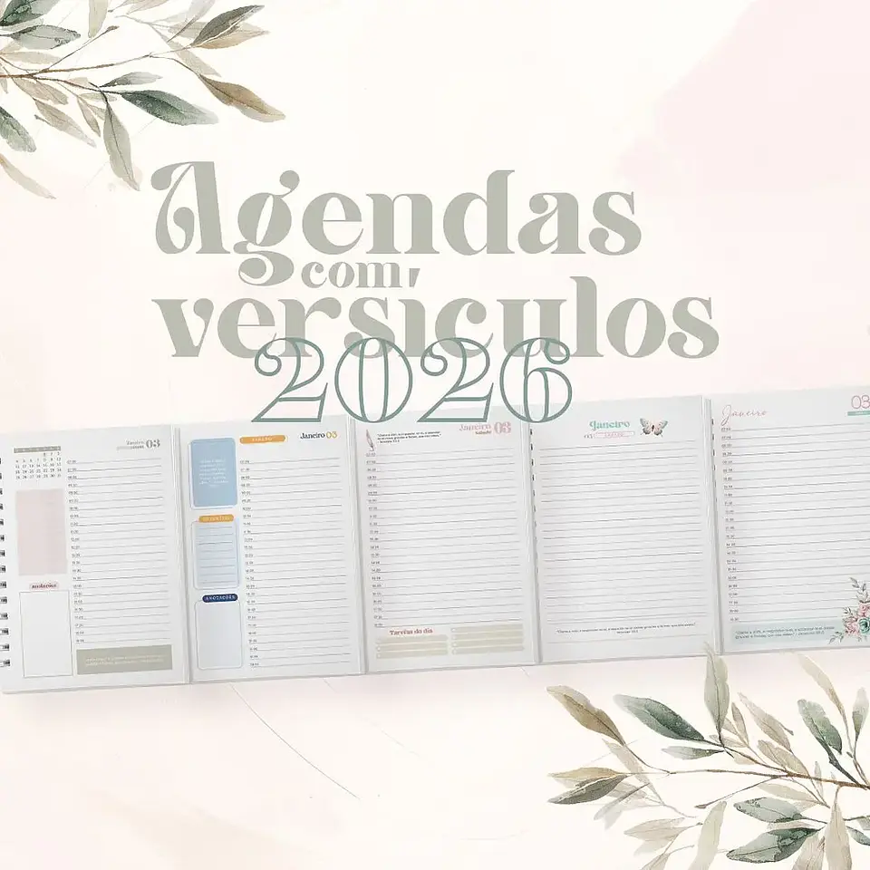 Arquivo Pack Agendas Versículos 2026 - Amarantto 1