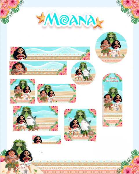 Arquivo Etiqueta Escolar Moana - PAMELLA