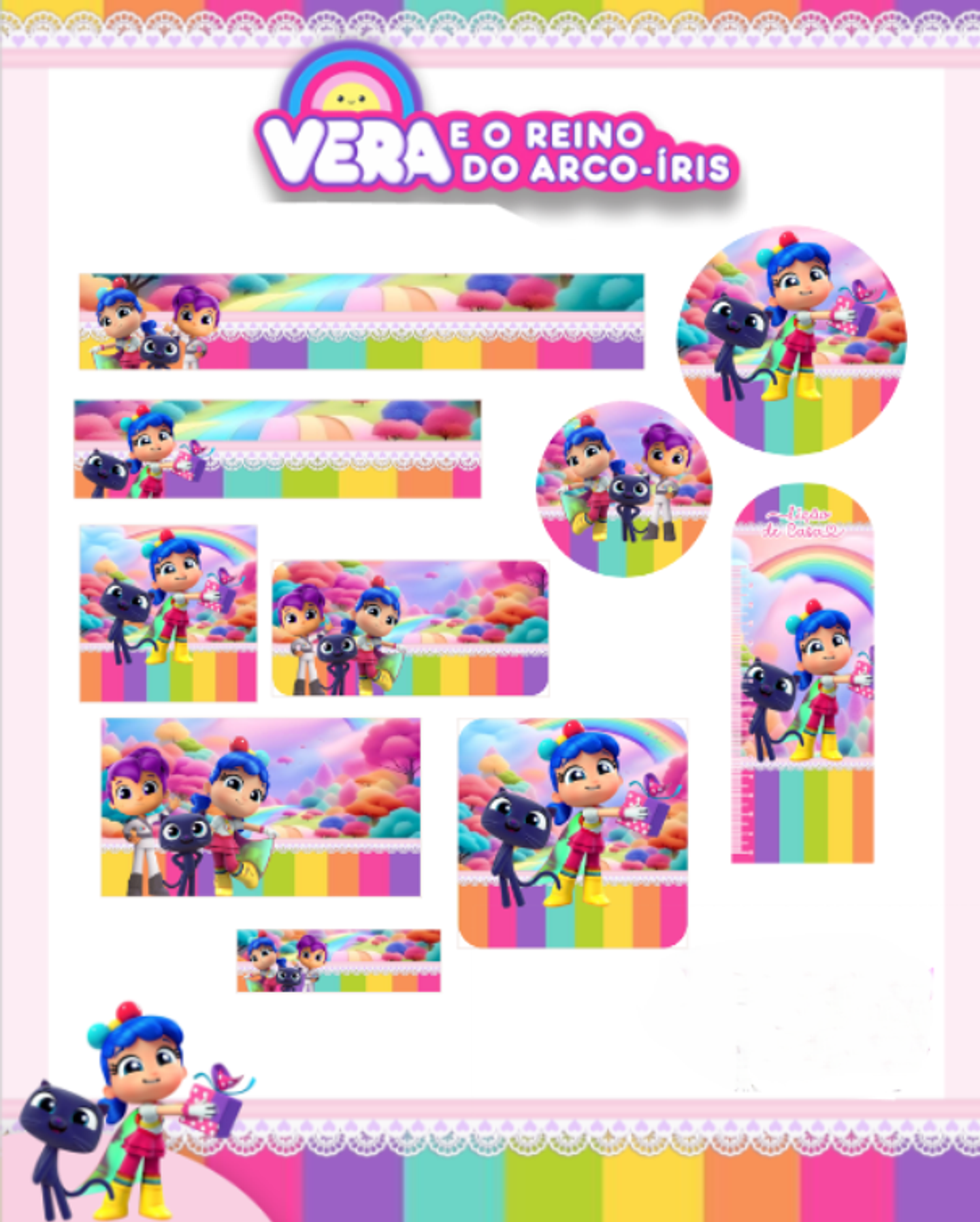 Arquivo Etiqueta Escolar Vera e o Reino do Arco Iris - PAMELLA 1