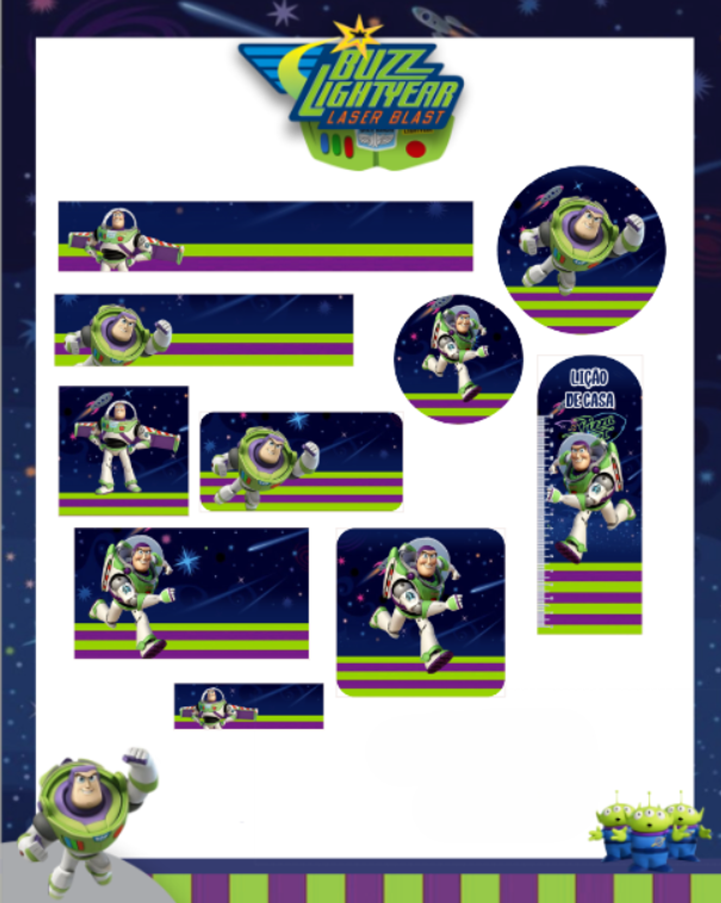 Arquivo Etiqueta Escolar Buzz Lightyear - PAMELLA 1