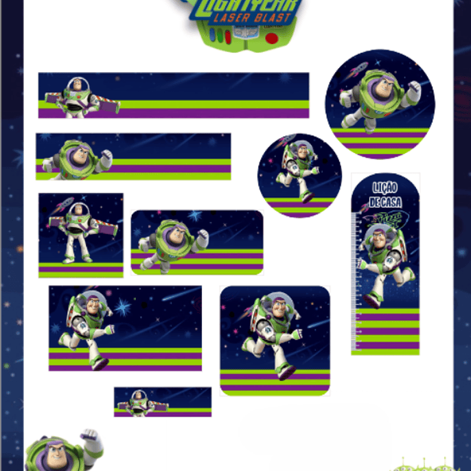 Arquivo Etiqueta Escolar Buzz Lightyear - PAMELLA 1