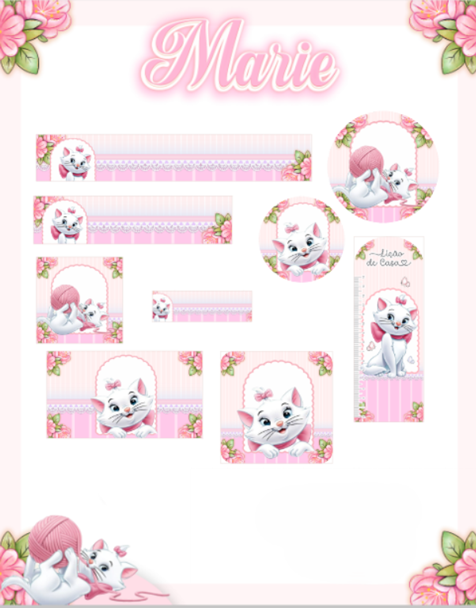 Arquivo Etiqueta Escolar Marie - PAMELLA 1