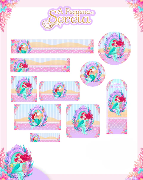 Arquivo Etiqueta Escolar Ariel - PAMELLA